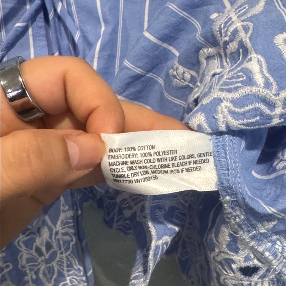 FUTURE COLLECTION Light Blue Oversized Balloon Sl… - image 6